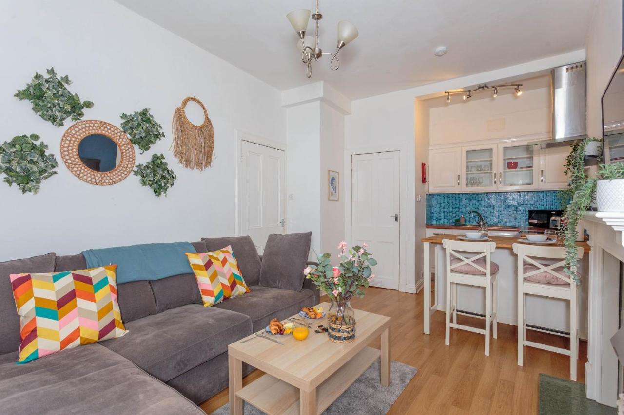 Warm 1Bed Flat Leith Walk Lägenhet Edinburg Exteriör bild