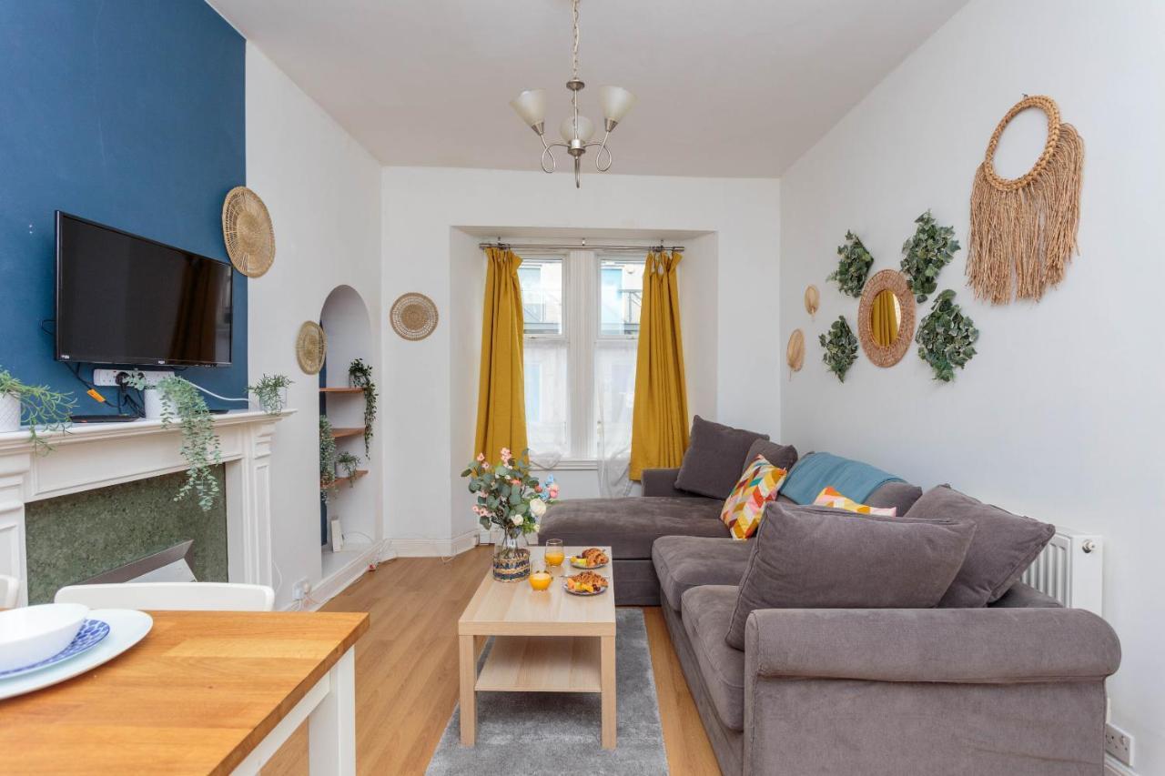 Warm 1Bed Flat Leith Walk Lägenhet Edinburg Exteriör bild